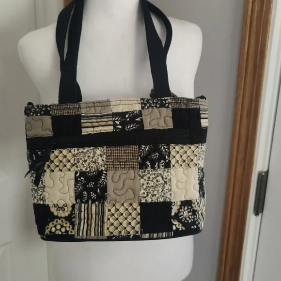 Donna Sharp Y2K vintage 90s quilted patchwork purse - Picture 2 of 7